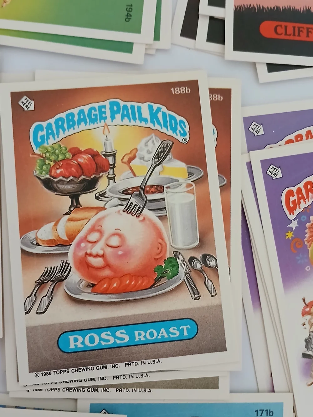 Garbage PAIL KIDS CARDS!